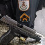 Arma apreendida pela Polícia Militar / Foto: Divulgação PM