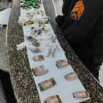 Material apreendido pela polícia em Ururaí