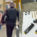 Homem preso com arma e munições em Macaé