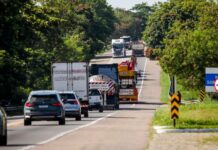 Mais de 545 mil veículos devem passar pela BR-101/RJ durante o feriado de Corpus Christi