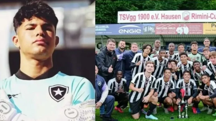 Filho do goleiro Bruno é campeão pelo Botafogo em torneio sub-15