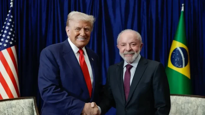 Foto de Lula e Trump bate recorde de visualização e engajamento nas redes sociais do petista