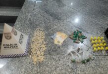 Dupla é presa com grande quantidade de drogas em Guarus