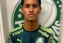 Jogador de futebol, ex-Palmeiras, é assassinado a tiros aos 19 anos