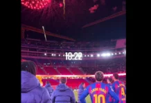 Barcelona mostra bastidores da festa no retorno ao Camp Nou renovado