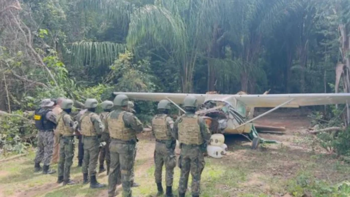 FAB intercepta aeronave da Venezuela na reserva indígena Yanomami