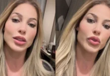 Saory mostra como ficou carro após tentativa de assalto a caminho da Record