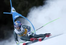 Lucas Braathen conquista a prata no slalom gigante em etapa italiana da Copa do Mundo de esqui