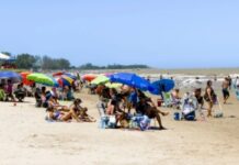 Verão movimenta praias de SFI e atrai visitantes de diversos estados