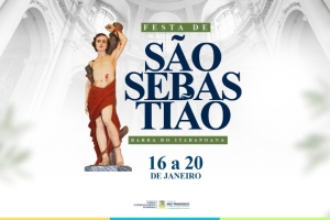 "Verão do Seu Jeito": programação deste final de semana celebra padroeiro de Barra do Itabapoana