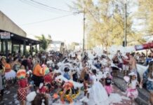 Bloquinhos, banho de espuma e alegria contagiam as matinês em SFI