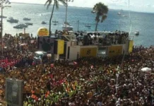 Bahia deve receber cerca de 3,7 milhões de visitantes durante o carnaval