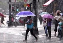 Inmet coloca 11 estados em nível de perigo para tempestades