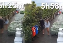 Veja jovem voltando para casa após agredir cão Orelha