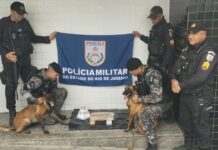 Operação da PM com apoio do BAC apreende 6 kg de maconha em Campos