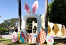 “Páscoa Encantada”: pela primeira vez, praça central recebe decoração de Páscoa