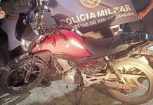 Polícia Militar recupera motocicleta roubada na RJ-180 em Campos