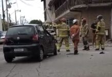 Colisão entre três carros provoca lentidão no trânsito em Campos