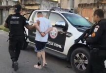 Operação contra o tráfico prende nove pessoas em Guarus