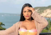 Ônibus da equipe da ex-BBB Flay se envolve em acidente com morte de motociclista