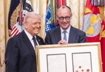 Estamos na mesma página sobre Irã, diz premiê da Alemanha ao lado de Trump