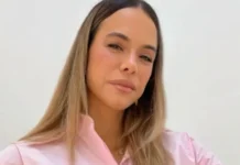 Miá Mello desembarca no Brasil após ficar presa 11 dias no Catar