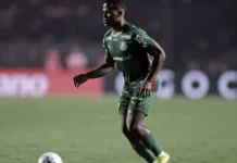 Arias volta ao Palmeiras e pode enfrentar o Grêmio; Vitor Roque é baixa