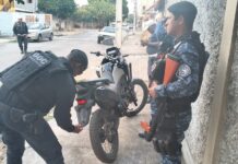 Motocicleta furtada é recuperada pela Guarda Civil em Campos