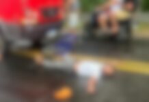 Ciclista fica ferido após acidente com caminhão na BR-101 em Campos