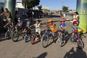 Corrida ciclística leva diversão e esporte à Lagoa do Salgadinho