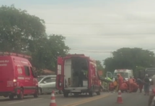Motociclista ferido em colisão na BR-101 em Campos