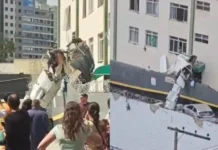 Moradores de prédio atingido por avião em BH são liberados para voltar para apartamentos