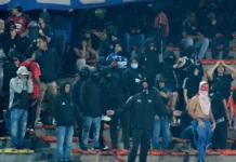 Conmebol cancela Medellín x Flamengo após tumulto e tentativas de invasões