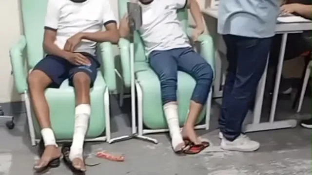 Bomba caseira explode em escola no RJ e deixa 8 feridos