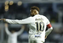 Santos diz que CBF pediu exames de Neymar após jogo contra o Coritiba