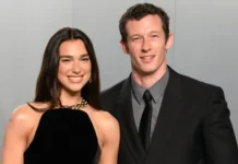 Dua Lipa se casa com o ator Callum Turner em Londres