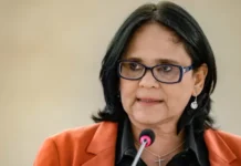 Racha na direita: Damares responde a críticas de Paulo Figueiredo