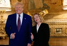 Trump diz que Meloni “implorou” por foto para “melhorar a popularidade”