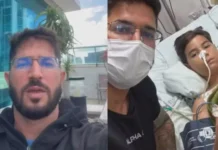 ‘Risco de infecção ainda é alto’, diz pai de menino atacado por tubarão em PE