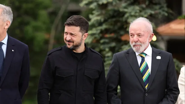 Lula e Zelensky debatem saída diplomática para guerra Ucrânia x Rússia