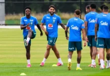 Sem Alisson, Brasil faz penúltimo treino antes de encarar a Escócia