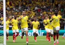 Colômbia vence RD Congo e garante vaga na fase eliminatória da Copa