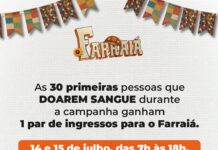 Farraiá promove ação solidária no Hemocentro de Campos