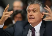 Caiado diz que candidatura de Flávio Bolsonaro está ‘afundando’