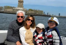 Richard Gere e Alejandra Silva mostram raras imagens em família
